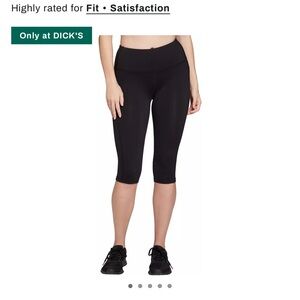 DSG Black Capri Leggings